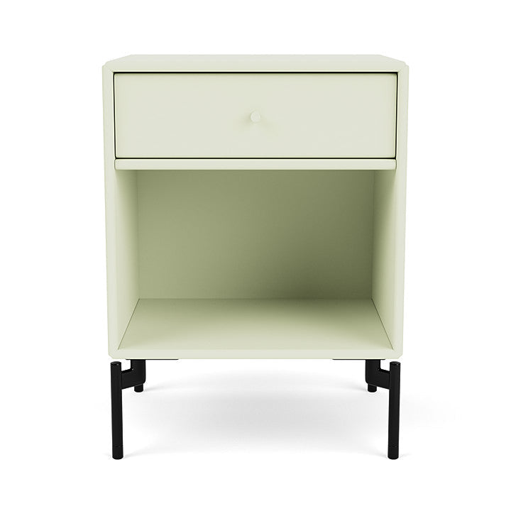 Montana Dream Bedside Table With Ben, Pomelo Green/Black