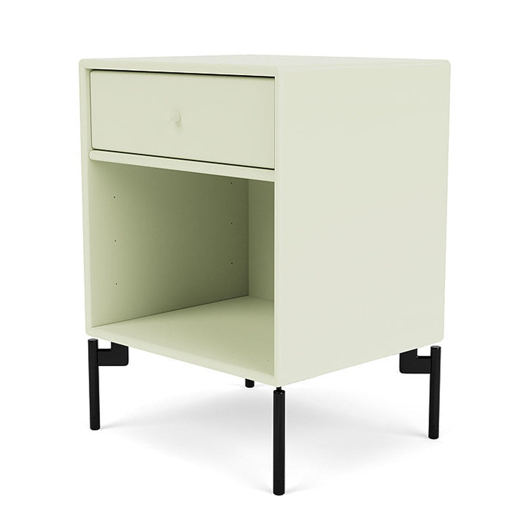 Montana Dream Bedside Table With Ben, Pomelo Green/Black