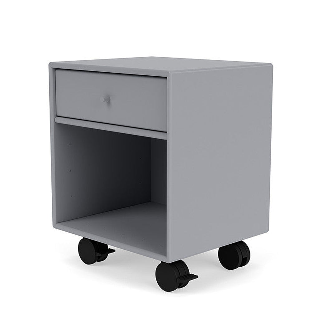 Montana Dream Bedside Table With Wheels, Graphic