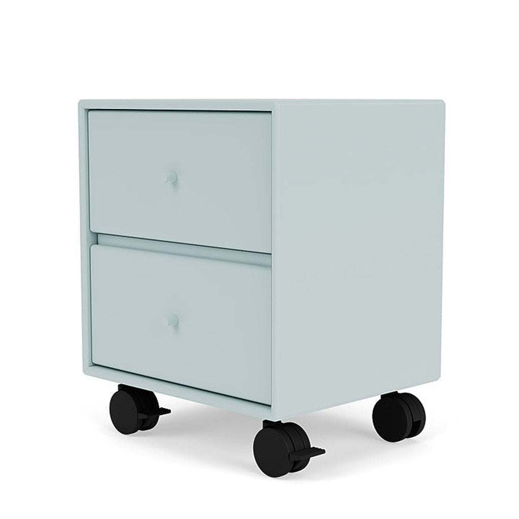 Montana Operation Drawer Table With Wheels, Flint