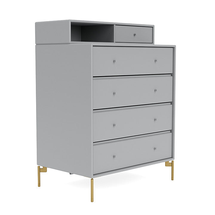 Montana Keep Bre of Drawers With Ben, Fjord/Brass