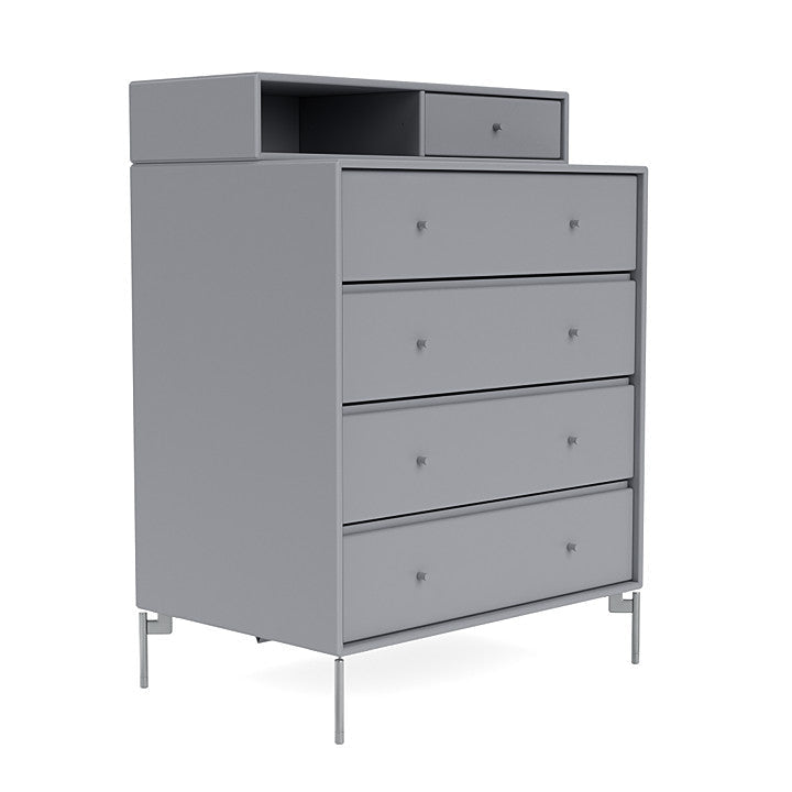 Montana Keep Bre of Drawers With Ben, Graphic/Chrome Mat
