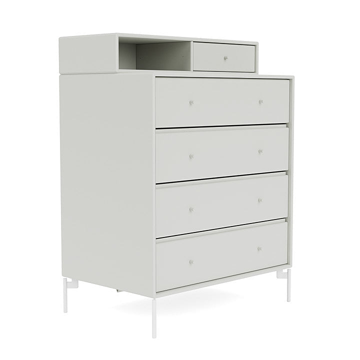 Montana Keep Bre of Drawers With Ben, Nordic White/Snow White