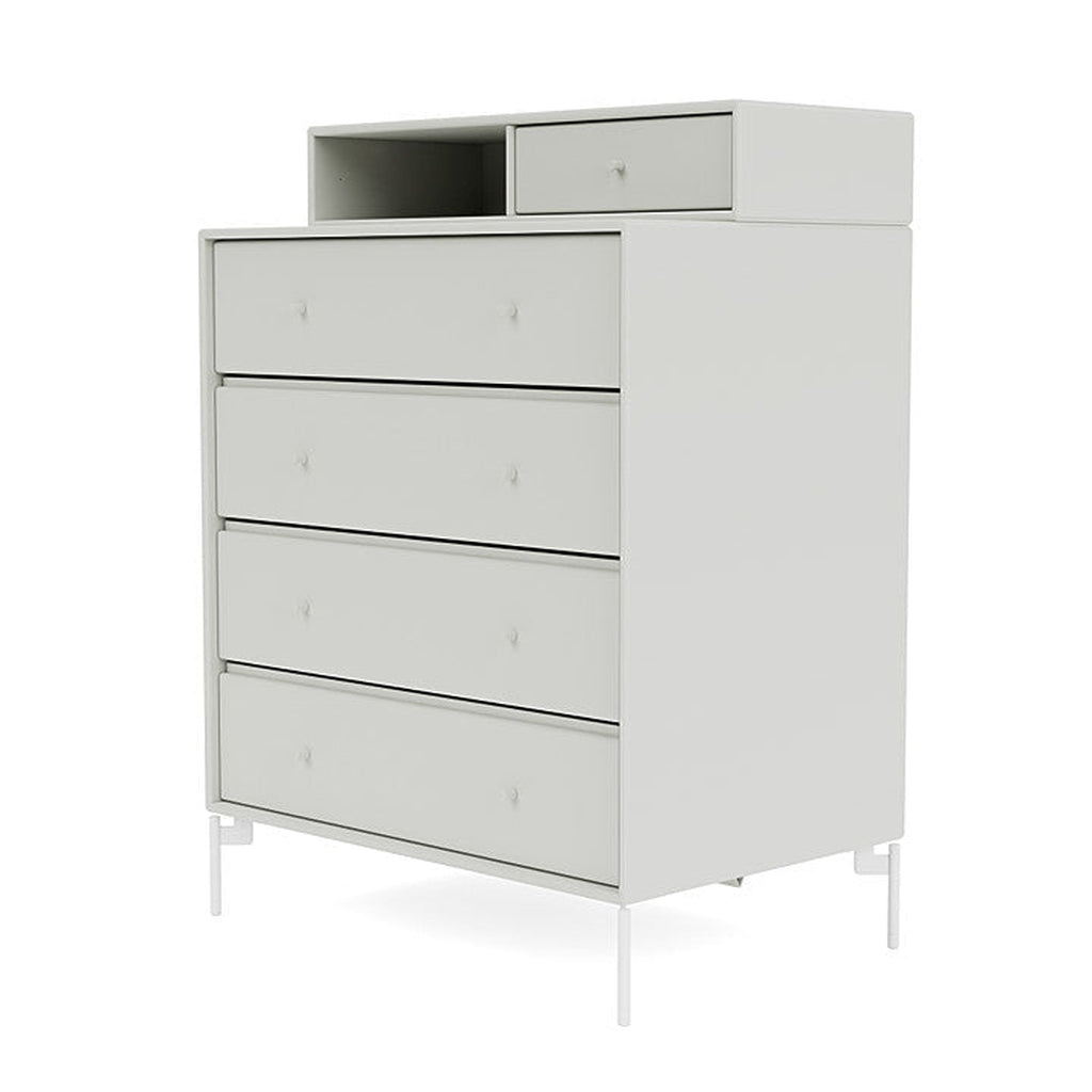 Montana Keep Bre of Drawers With Ben, Nordic White/Snow White