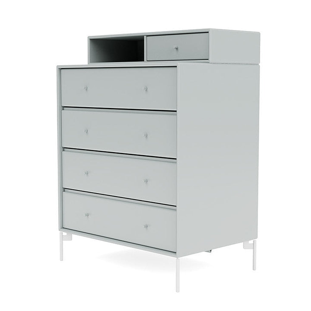 Montana Keep Bre of Drawers With Ben, Oysters Grey/Snow White