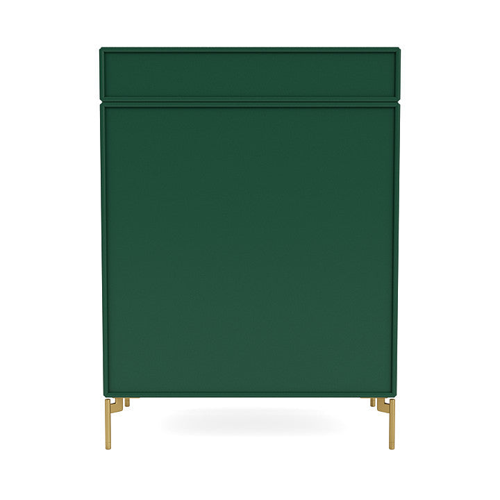 Montana Keep Bre of Drawers With Ben, Pine Green/Brass
