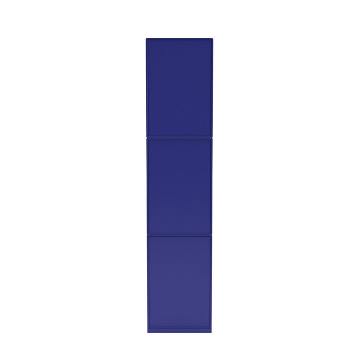 Montana Loom Smal bokhylla med 3 cm uttag, monarkblå