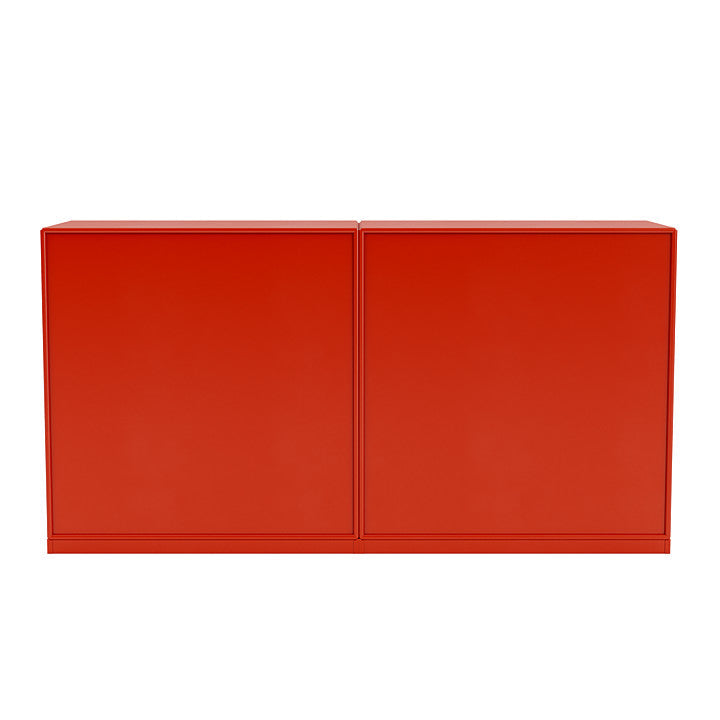Montana Pair Classic Sideboard med 3 cm sockel, Rose Red