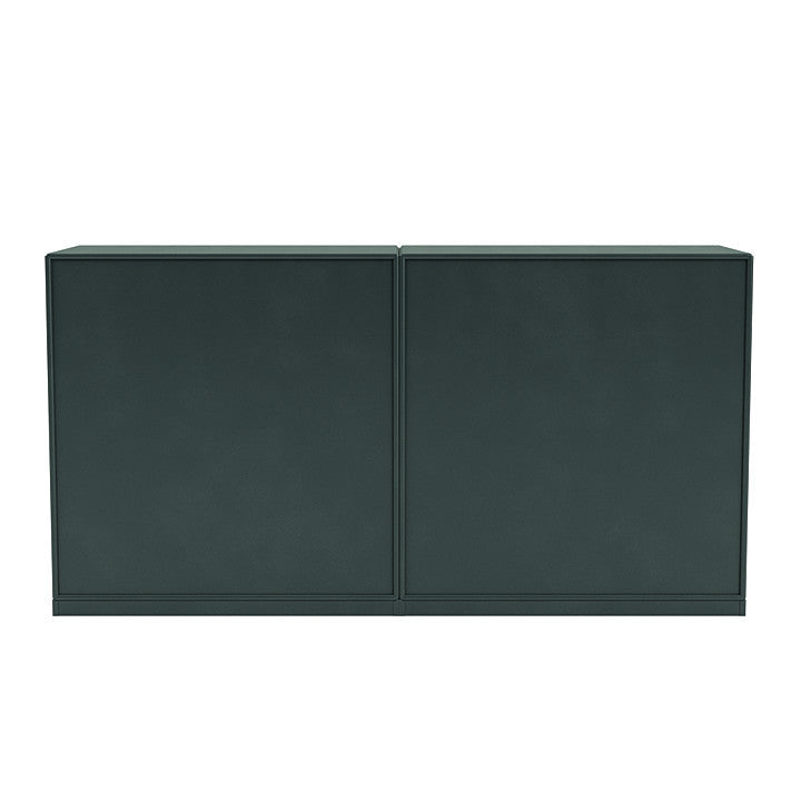 Montana Pair Classic Sideboard med 3 cm piedestal, svart jade