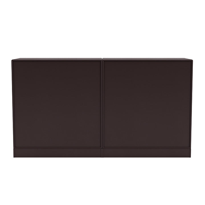 Montana Pair Classic Sideboard med 7 cm piedestal, balsamicbrunt