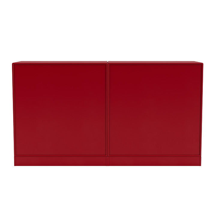Montana Pair Classic Sideboard med 7 cm sockel, rödbetor röd