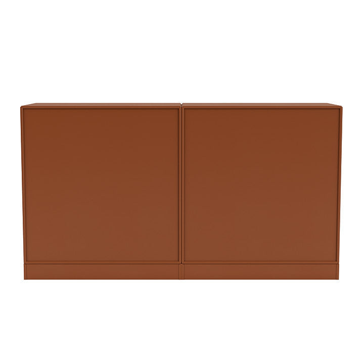 Montana Pair Classic Sideboard med 7 cm sockel, hasselnötbrun