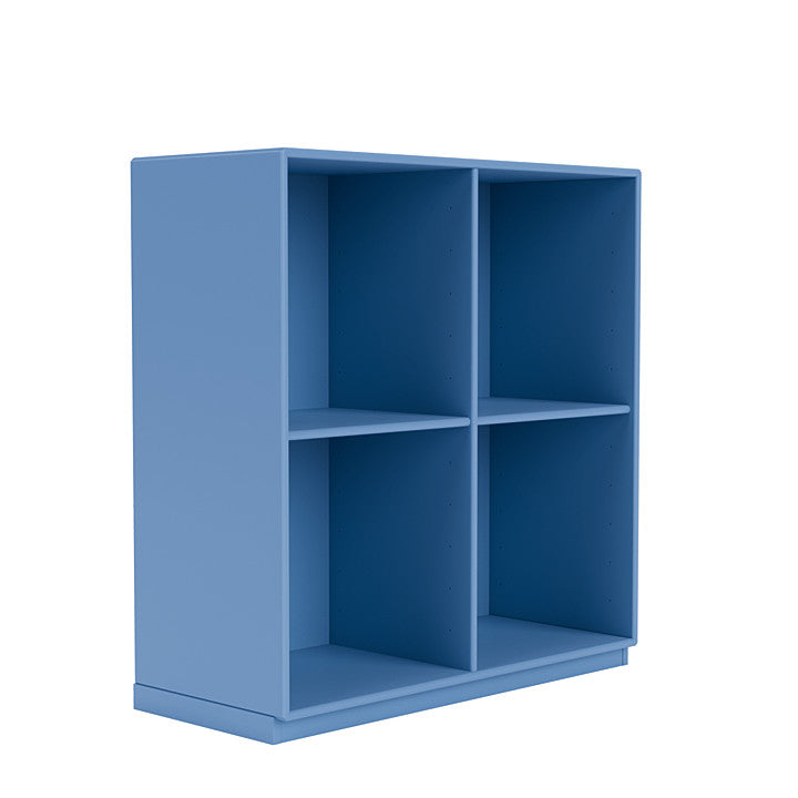 Montana Show Bookhelf med 3 cm piedestal, Azure Blue