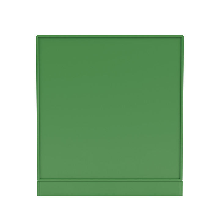Montana Show bokhylla med 7 cm piedestal, persilja green
