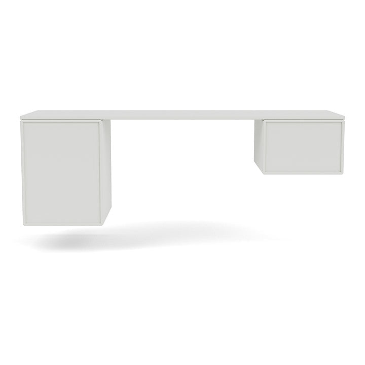 Montana Workshop Desk med upphängningsfäste, Nordic White