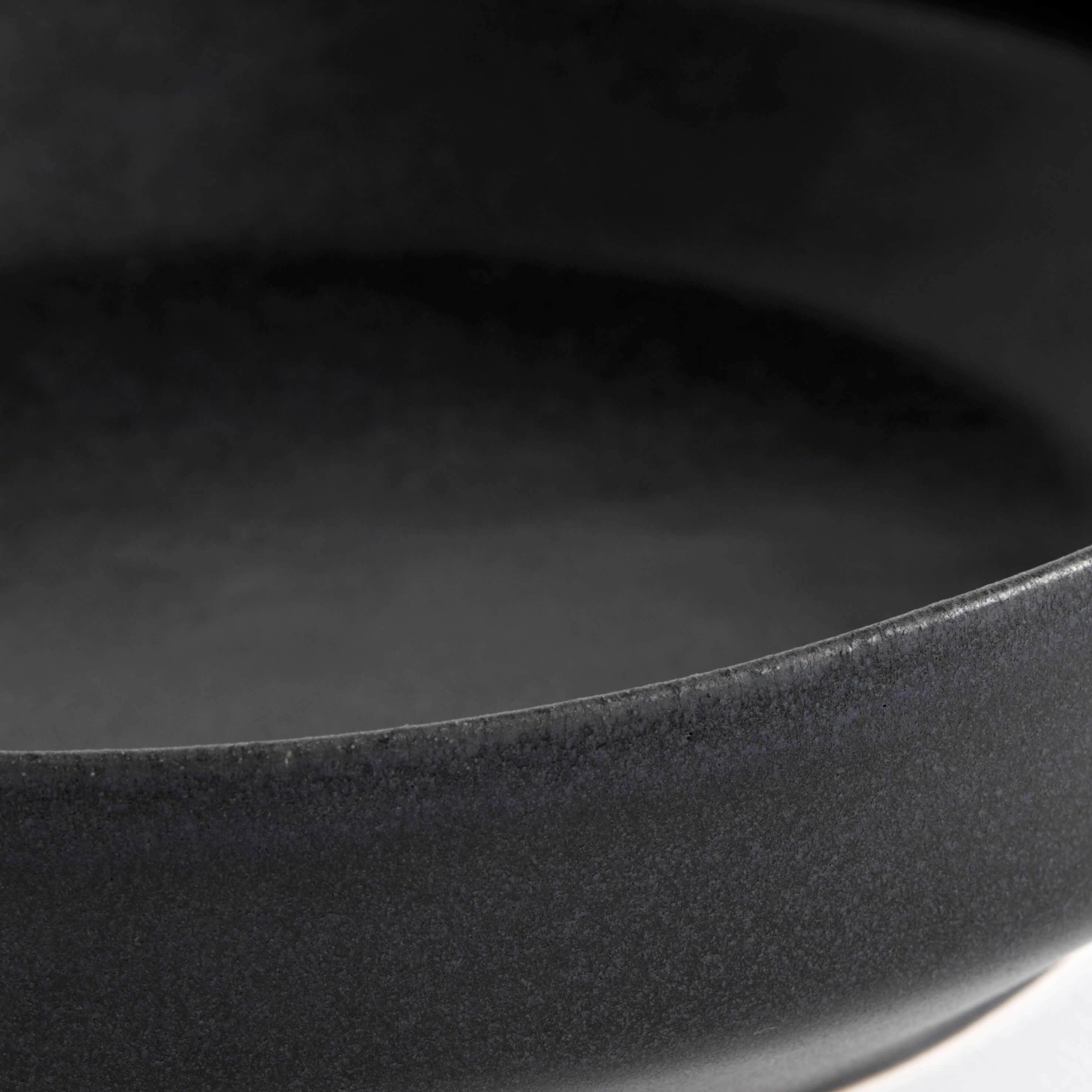 Muubs Ceto serverande skål svart, 22 cm