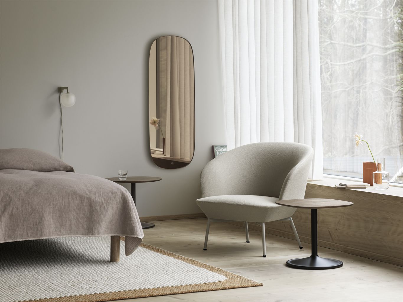 Muuto Oslo Lounge Chair, Vidar 146/Gray