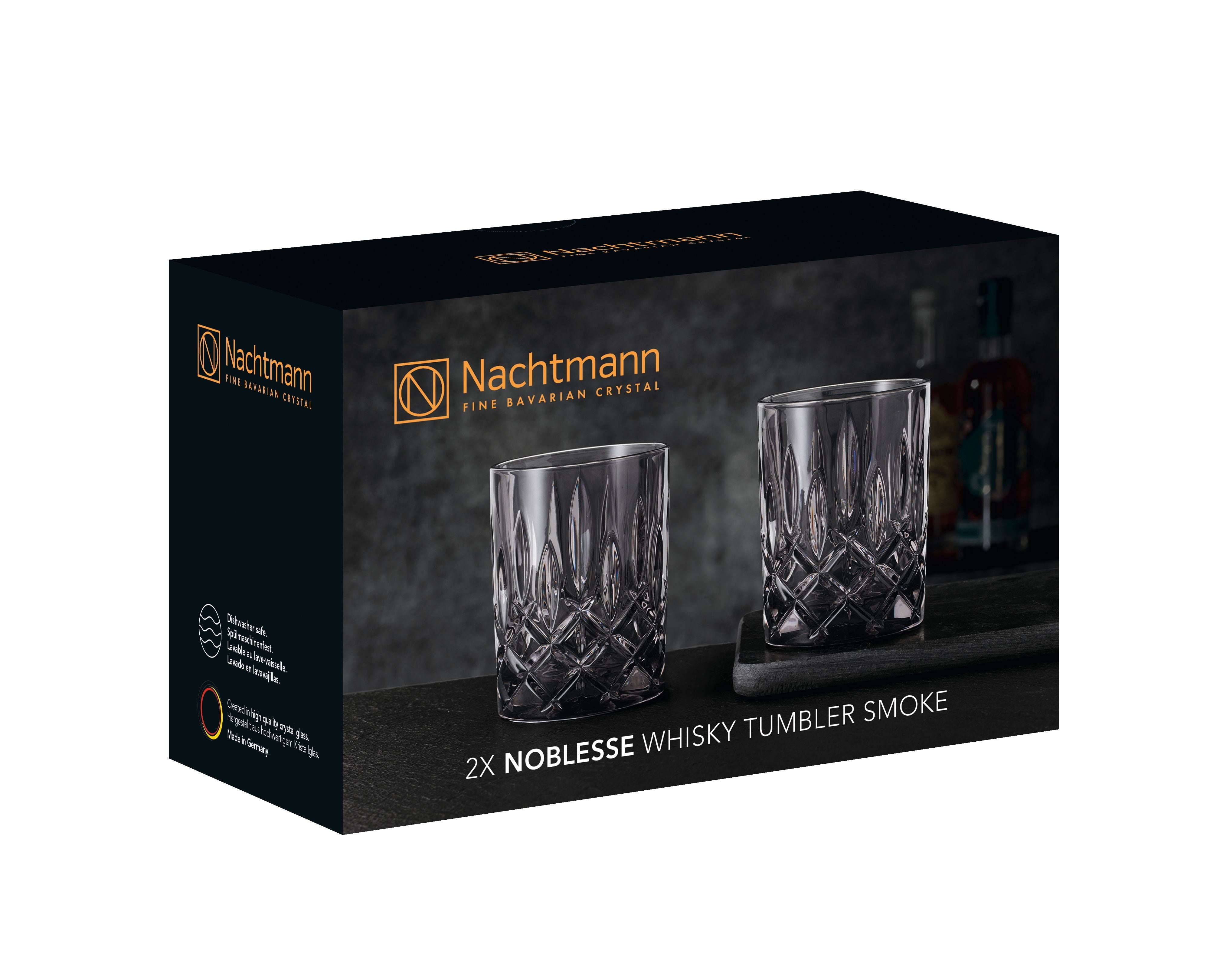 Nachtmann Noblesse Whisky Glass Smoke 295 ml, 2 st.