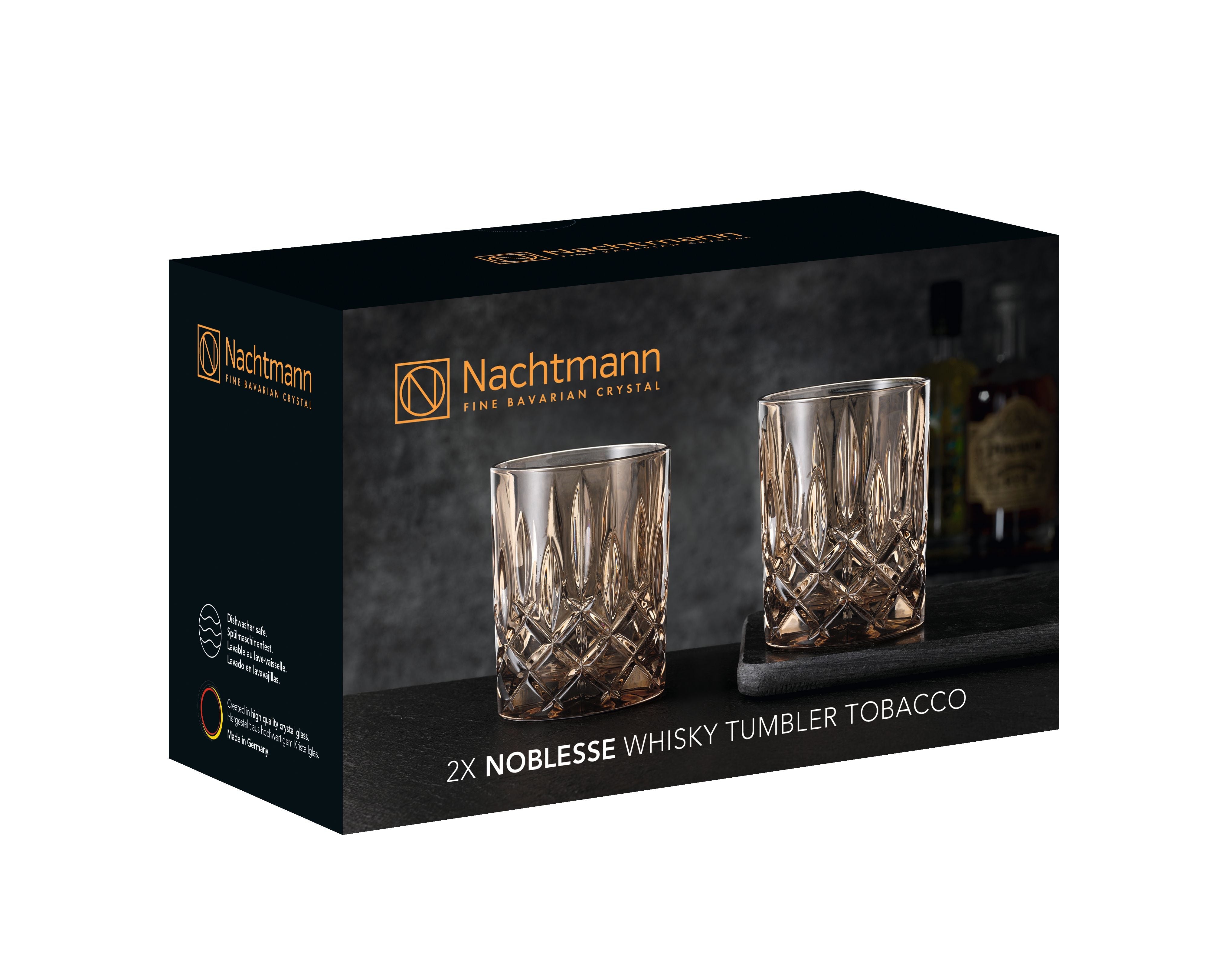 Nachtmann Noblesse Whisky Glass Tobacco 295 ml, 2 st.