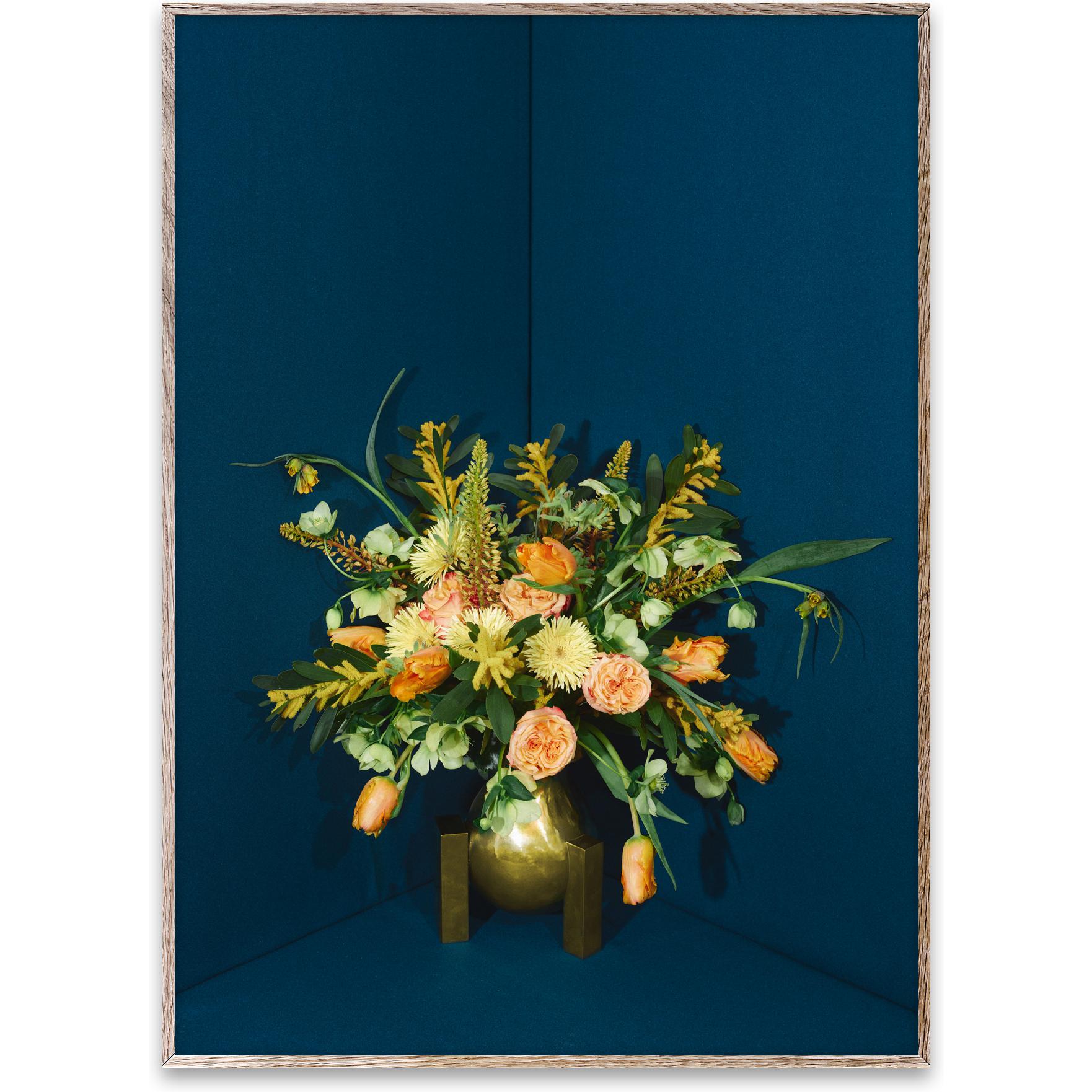 Paper Collective Flower 05 Poster 50x70 cm, bensin