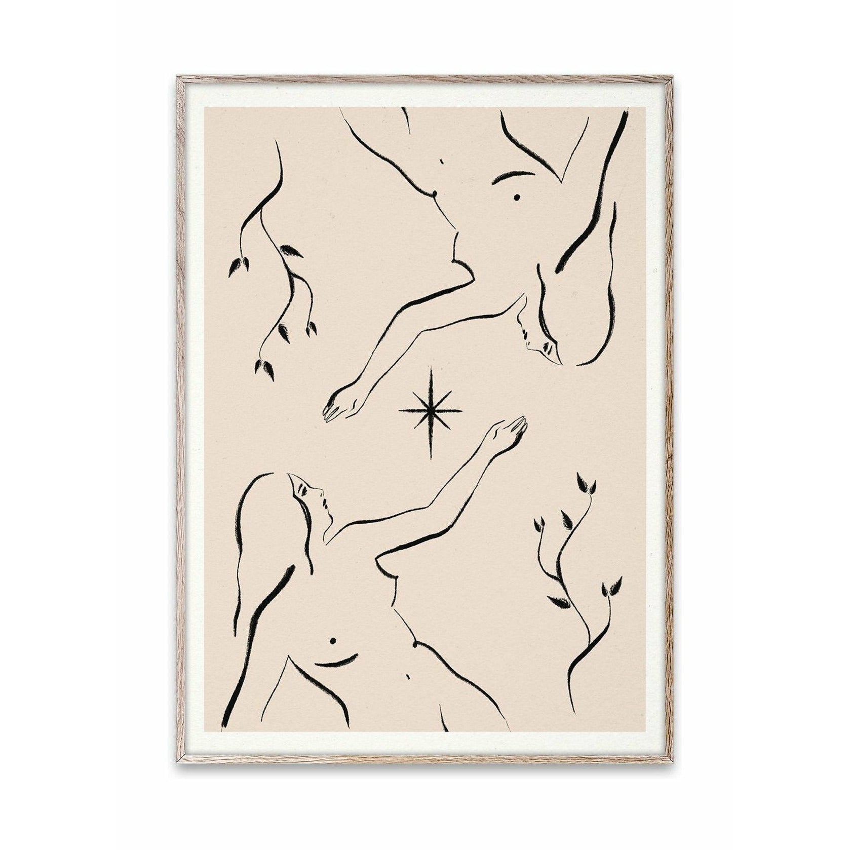 Paper Collective Gemini -affisch, 50x70 cm