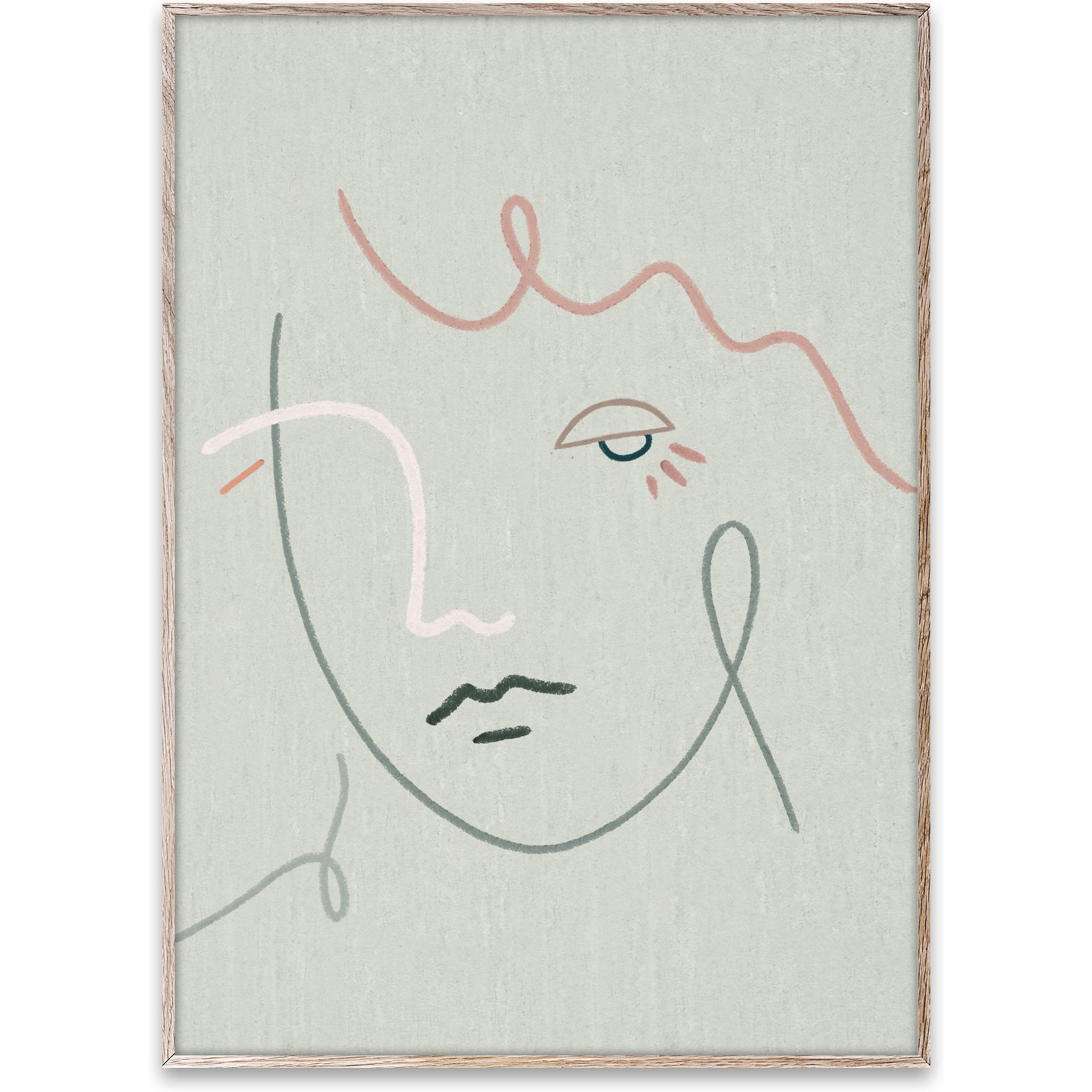 Paper Collective Gertrude -affisch, 50x70 cm