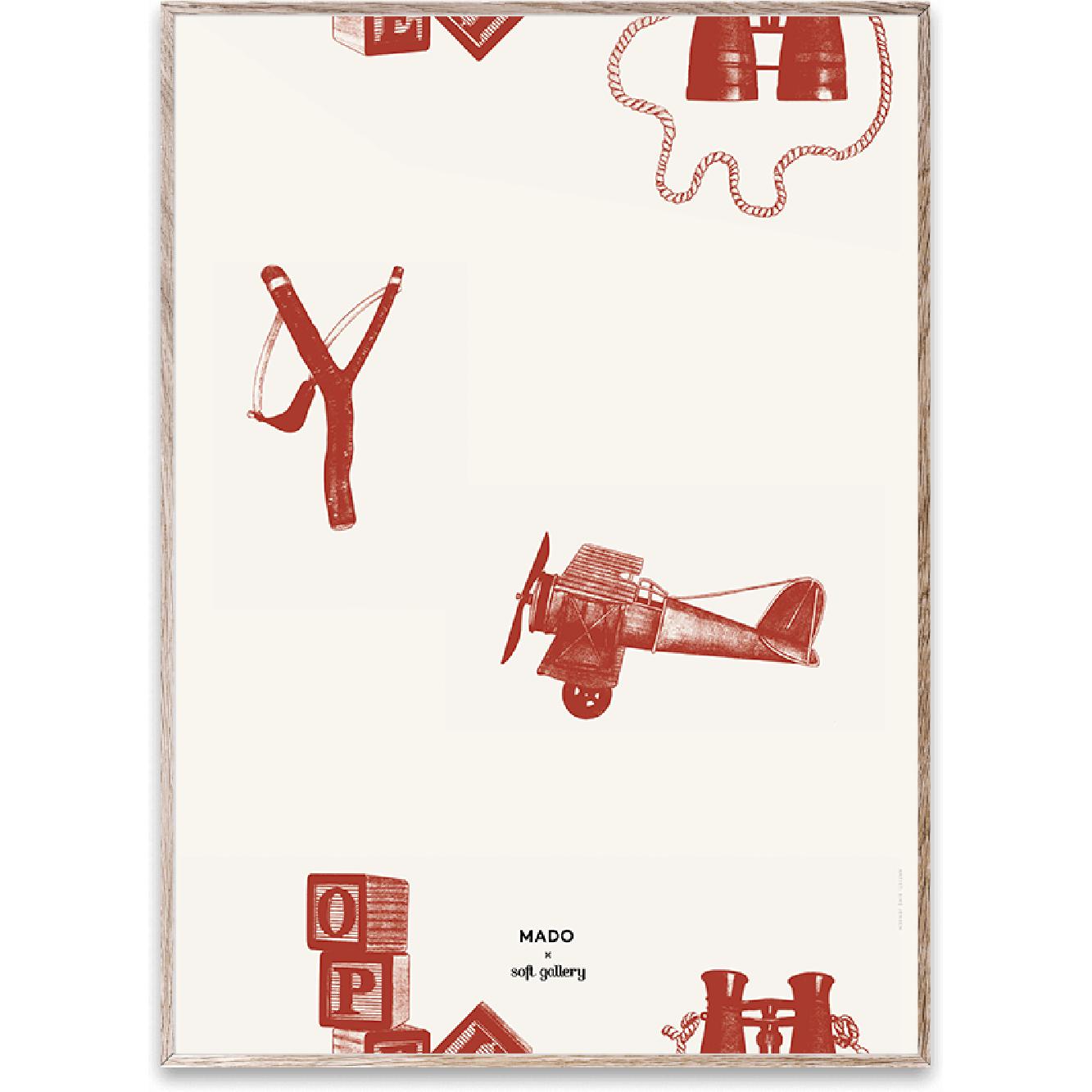 Paper Collective Playtime Plakat, 50X70 Cm