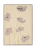 Paper Collective White Vallmo Plakat, 30x40 cm