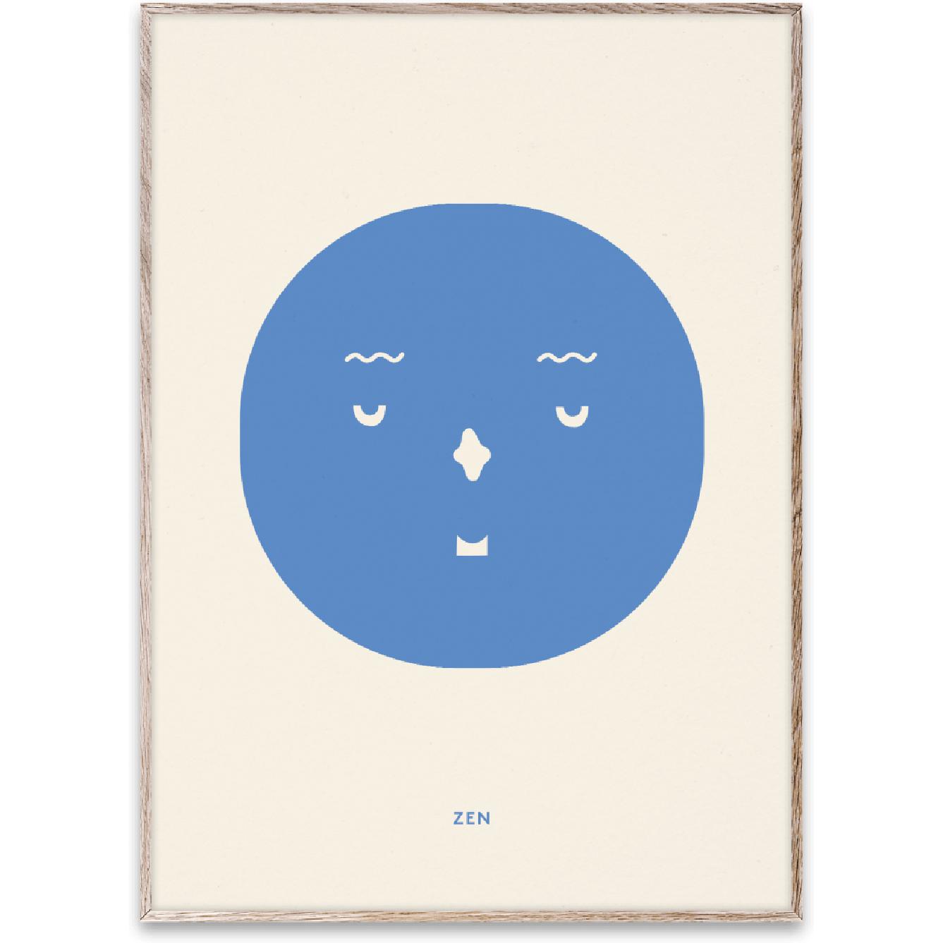 Paper Collective Zen känner affisch, 50x70 cm