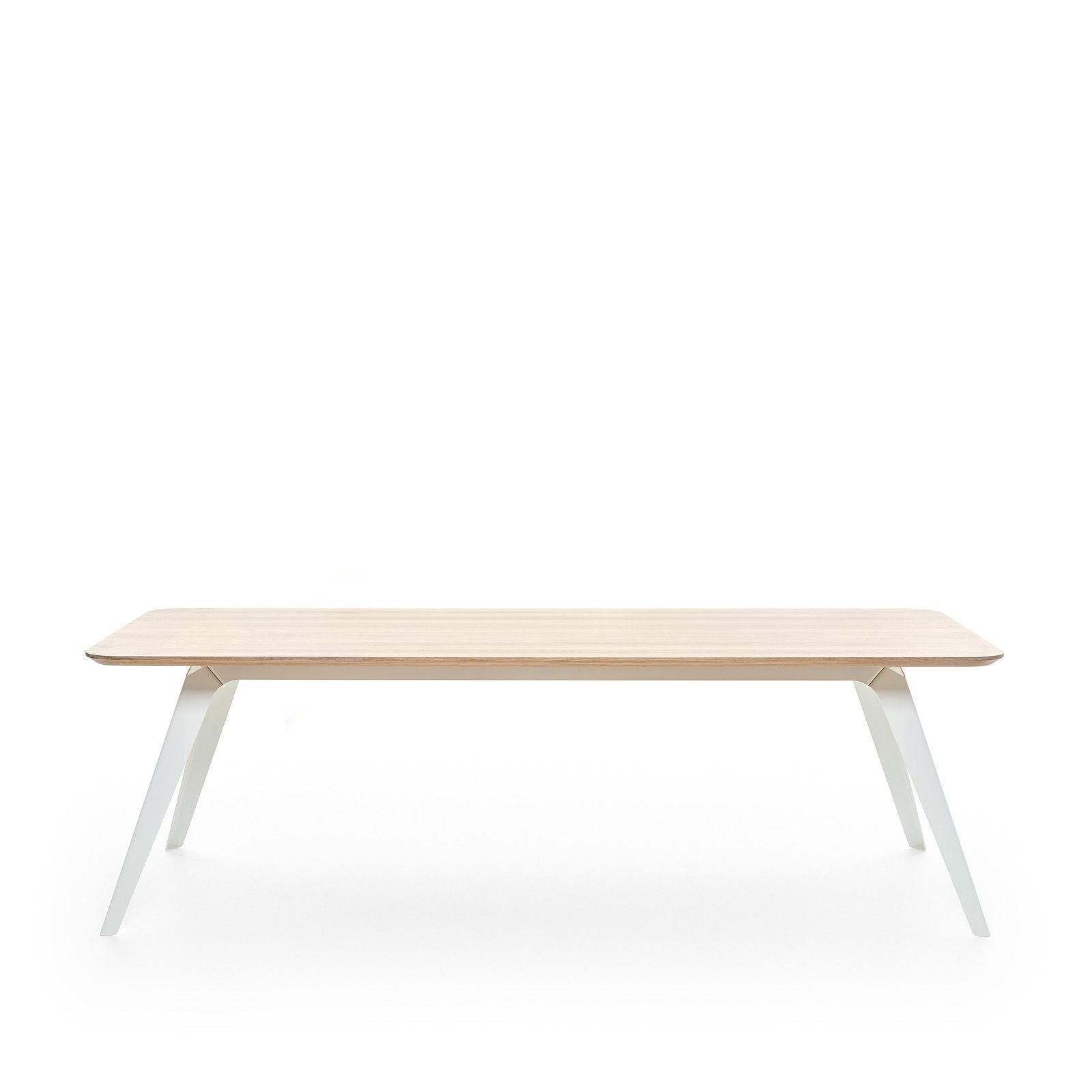 PUIK Vik matbordet stora, vita ram / ek