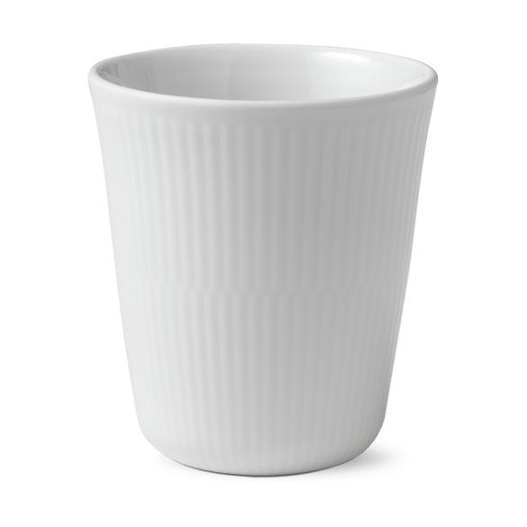 Royal Copenhagen White Rifled Thermo Cup, 29 Cl