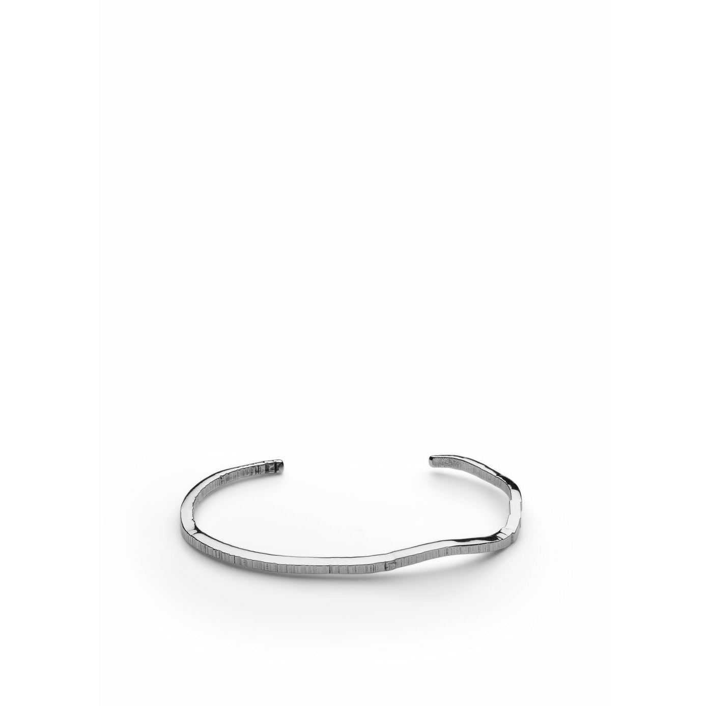 Skultuna Chêne rå armband litet polerat stål, Ø14,5 cm