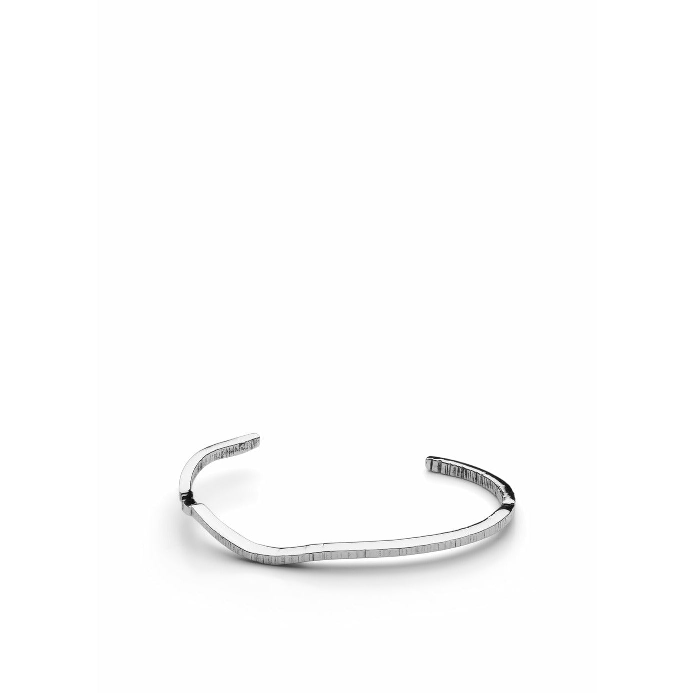 Skultuna Chêne rå armband litet polerat stål, Ø14,5 cm