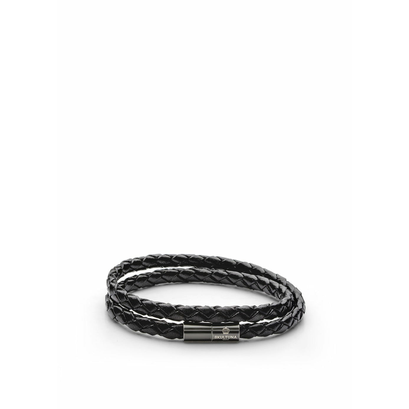 Skultuna Stealth -armbandet stort Ø18,5 cm, svart