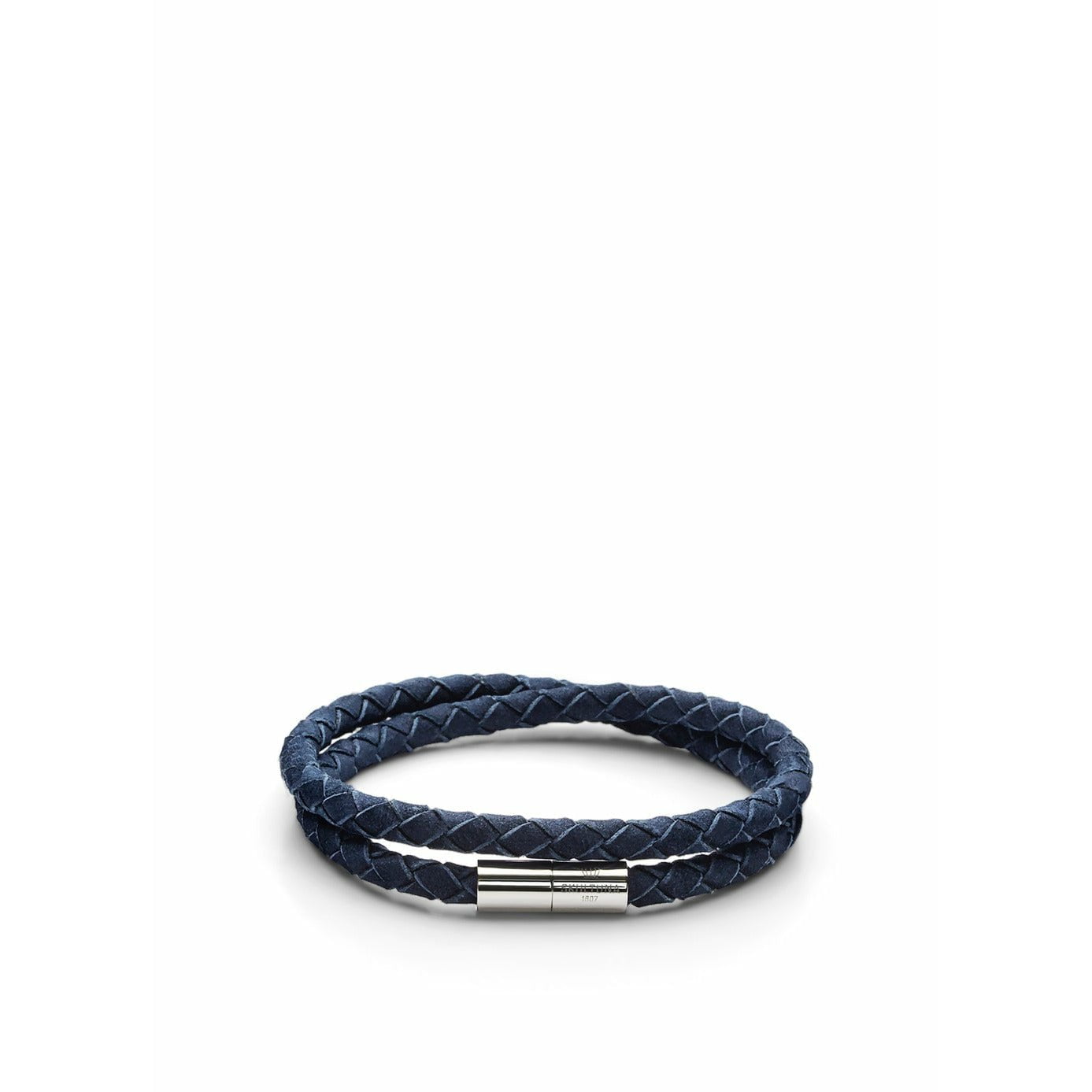 Skultuna Suede Armband Large Ø18,5 cm, blå