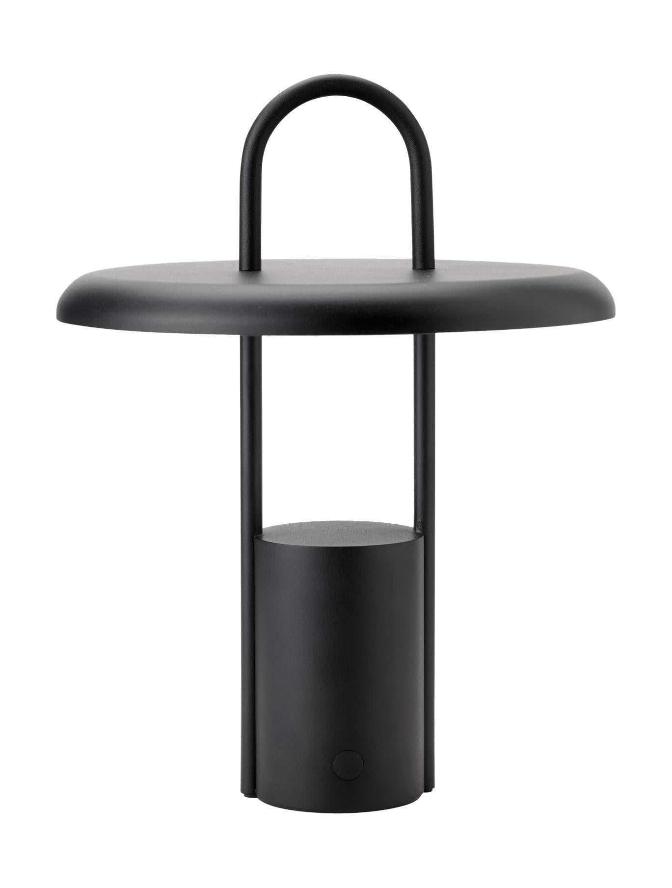 Stelton Pier bärbar LED -lampa, svart
