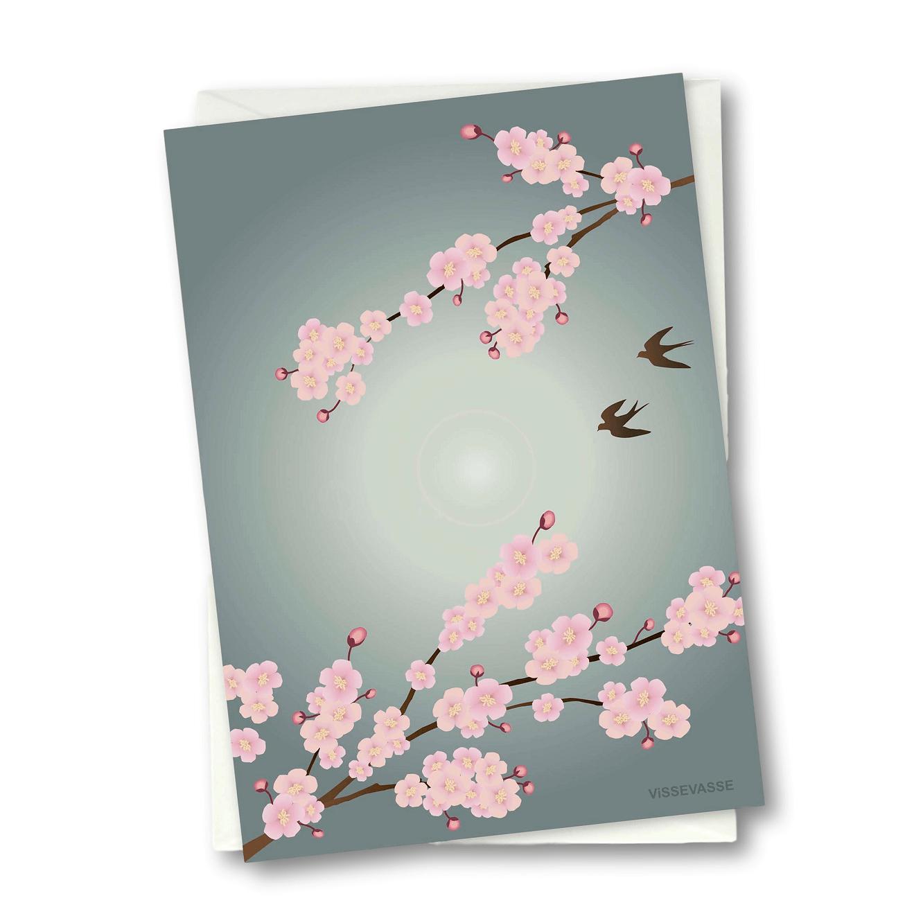 Vissevasse Sakura National Card, 10.5x15cm
