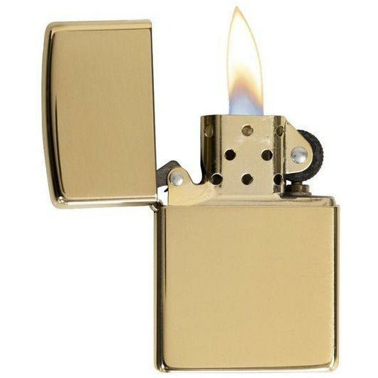 Zippo Armor High Polish Brass Lighter