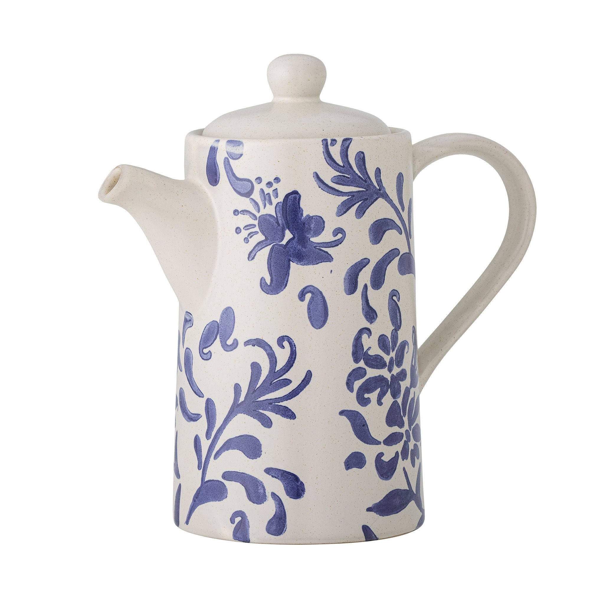 Creative Collection Petunia Teapot, Blue, Stoneware