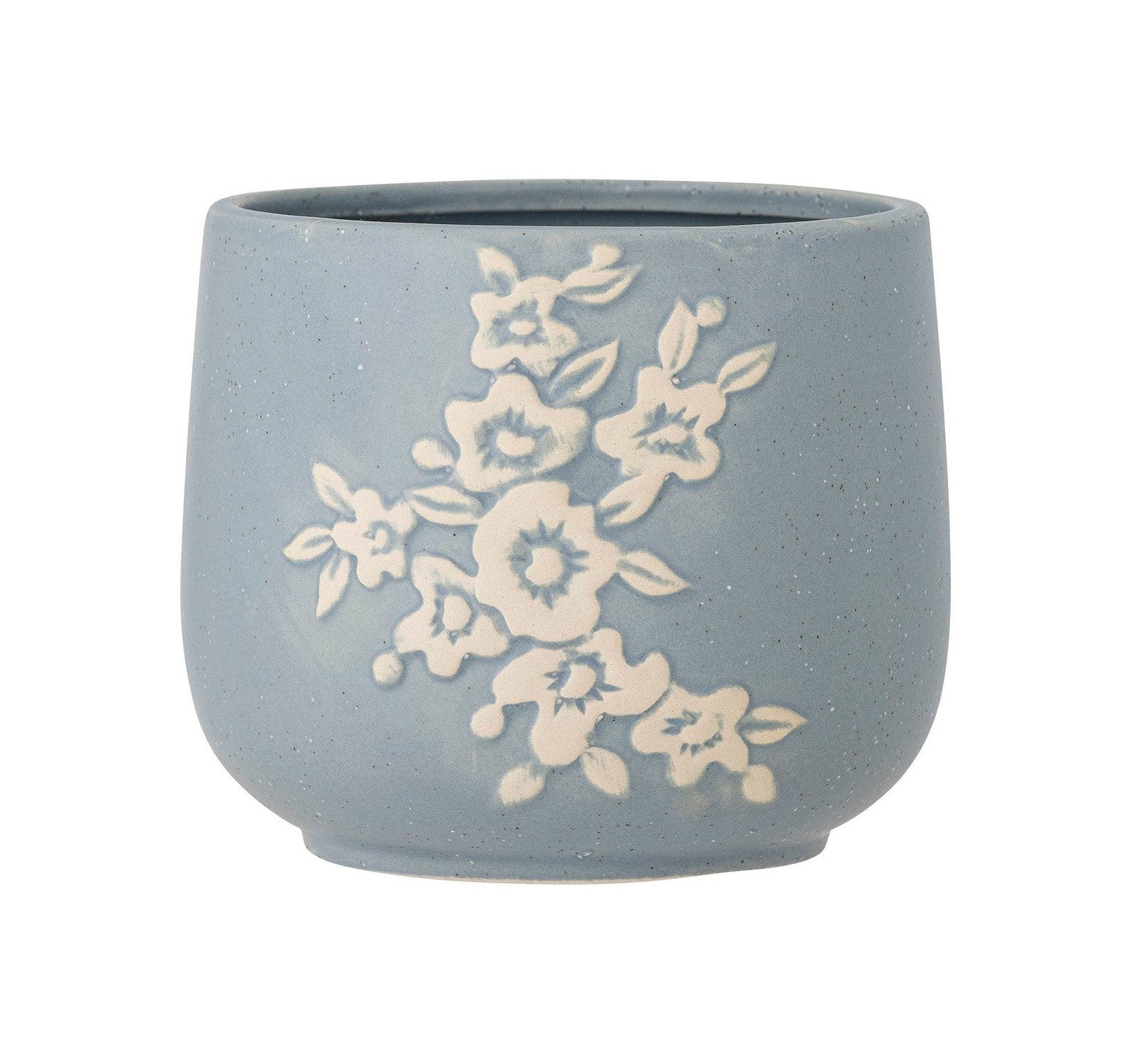 Bloomingville Betino Flowerpot, Blue, Stoneware