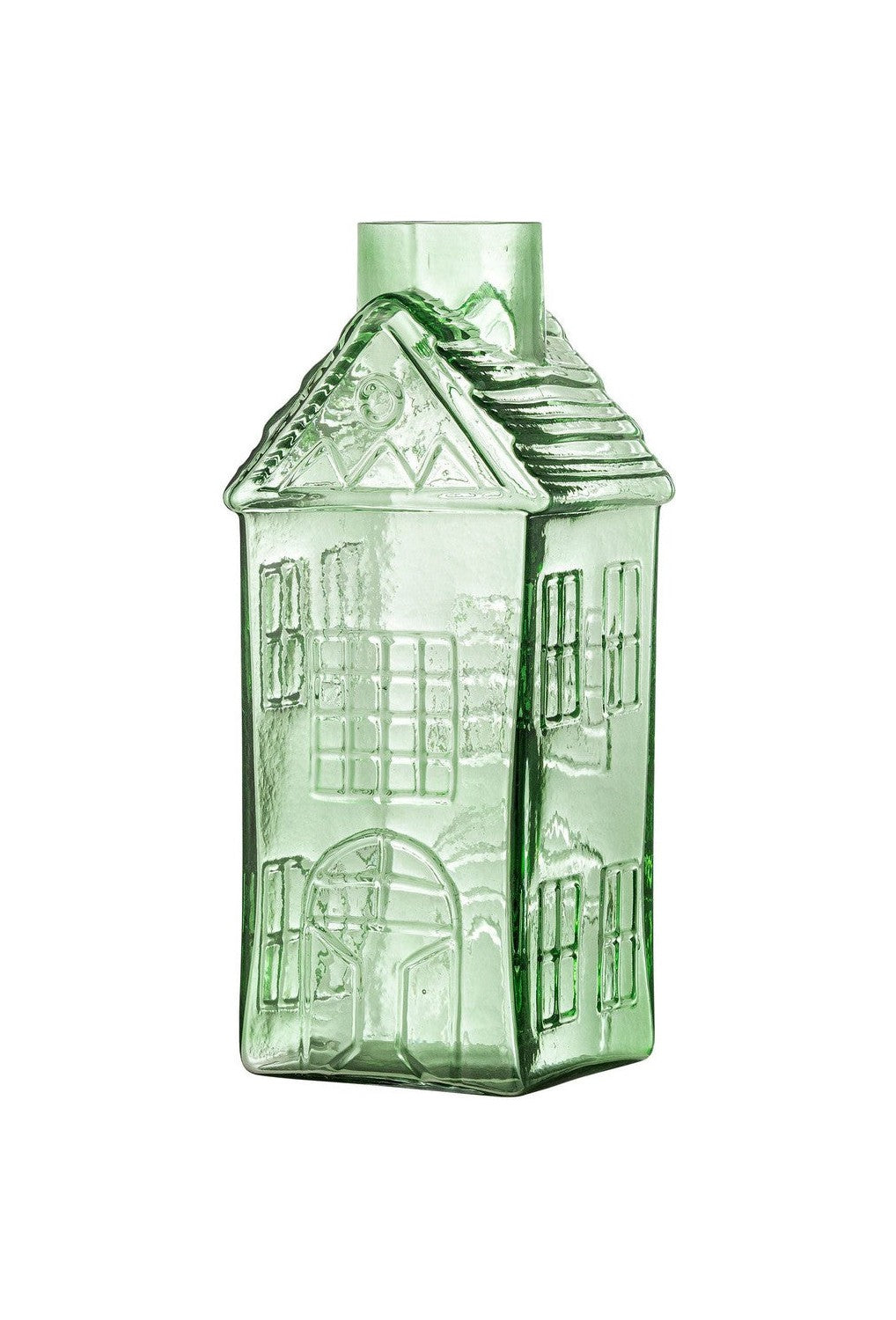 Bloomingville Kammy Vase, Green, Recycled Glass