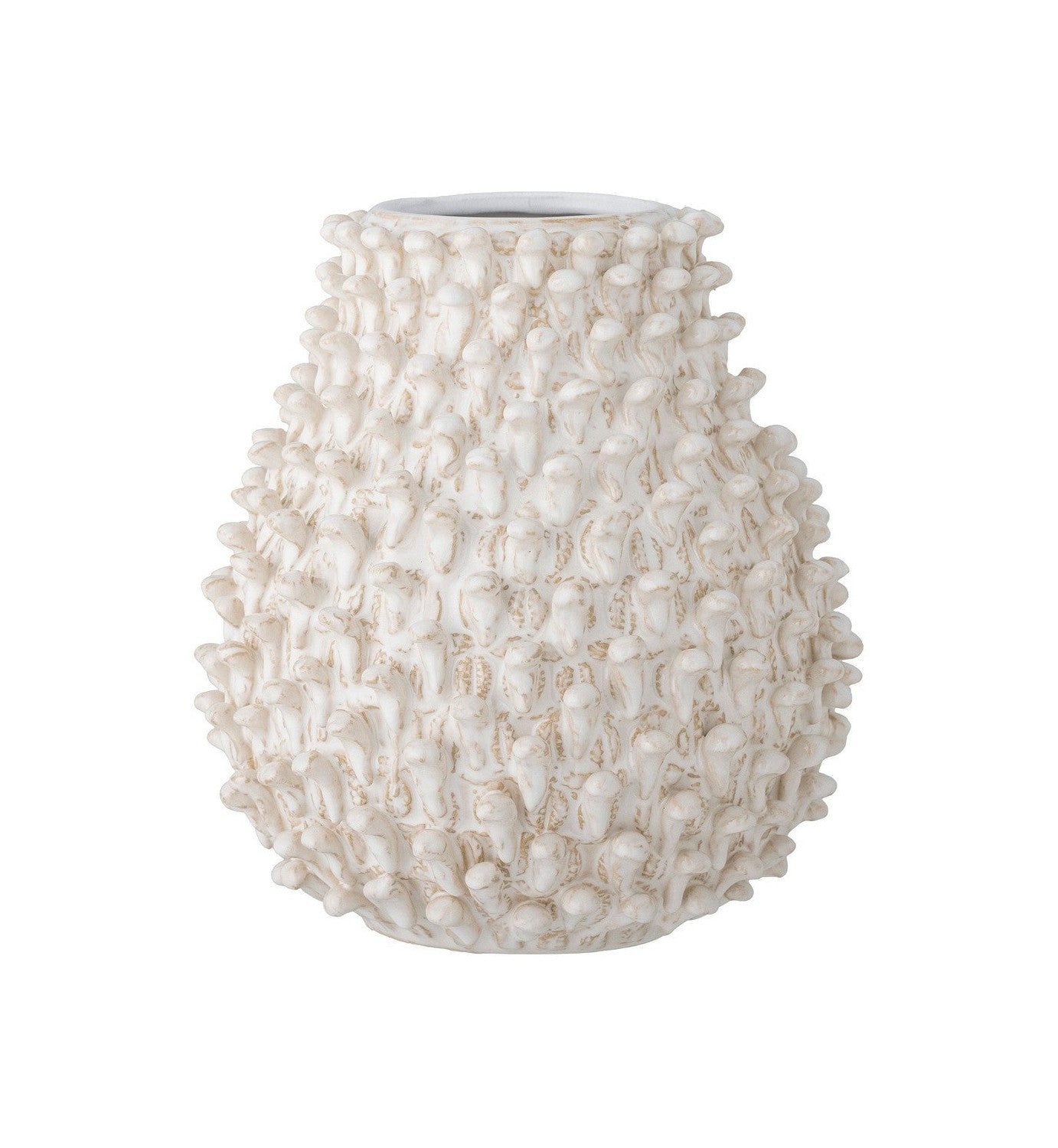 Bloomingville Spikey Vase, Nature, Stoneware