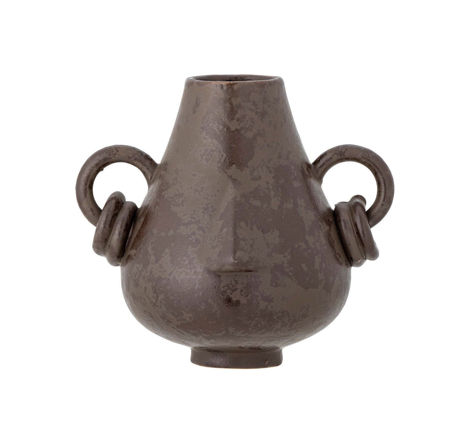 Bloomingville Tarun Deco Vase, Brown, Stoneware