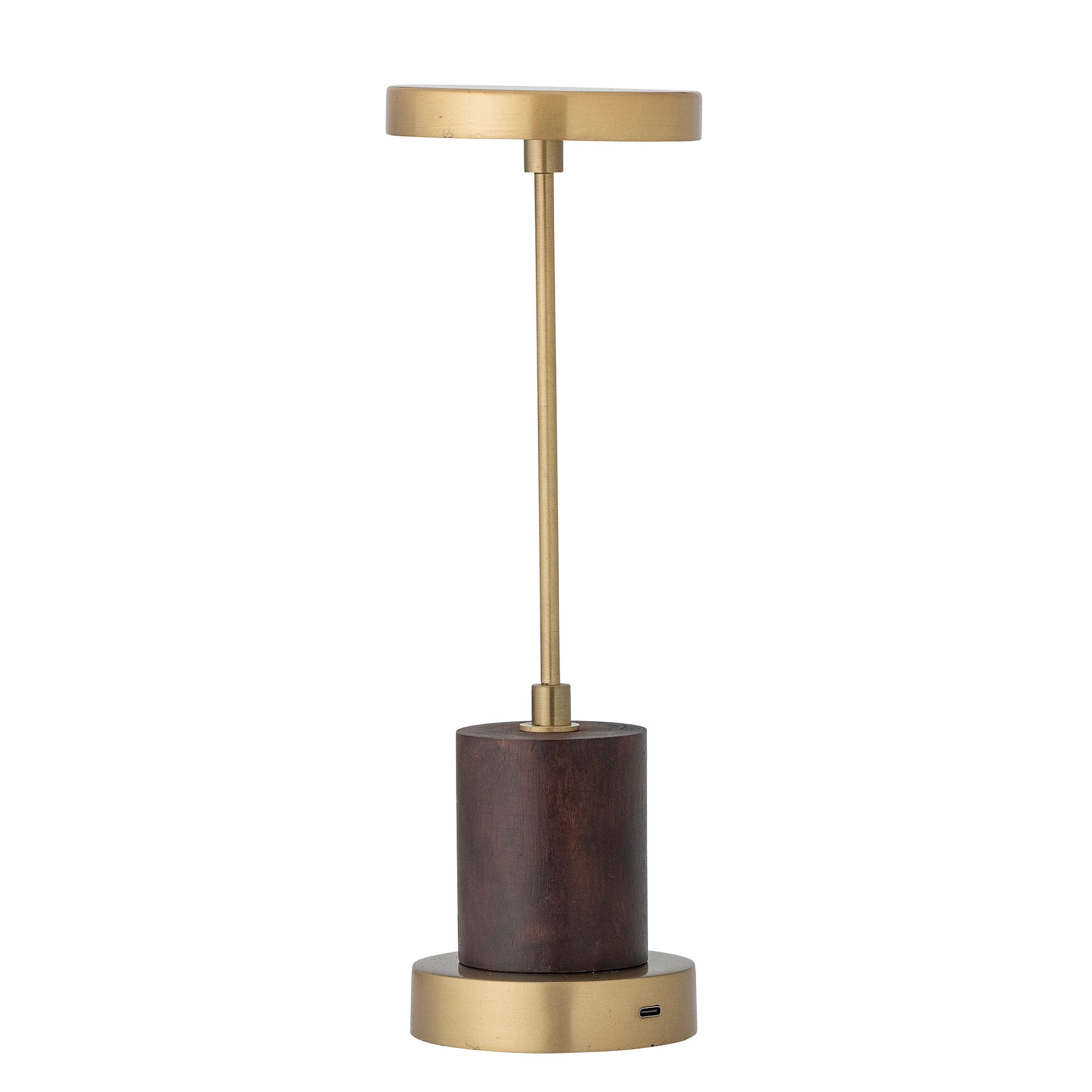 Bloomingville Chico Portable Lampe, Rechargeable, Brass, Metal