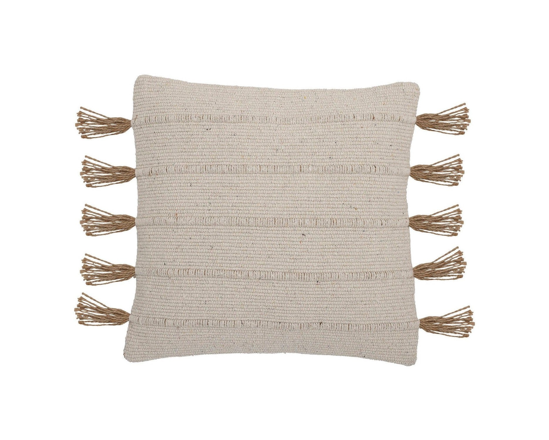 Creative Collection Ensar Cushion, Nature, Recycled Cotton