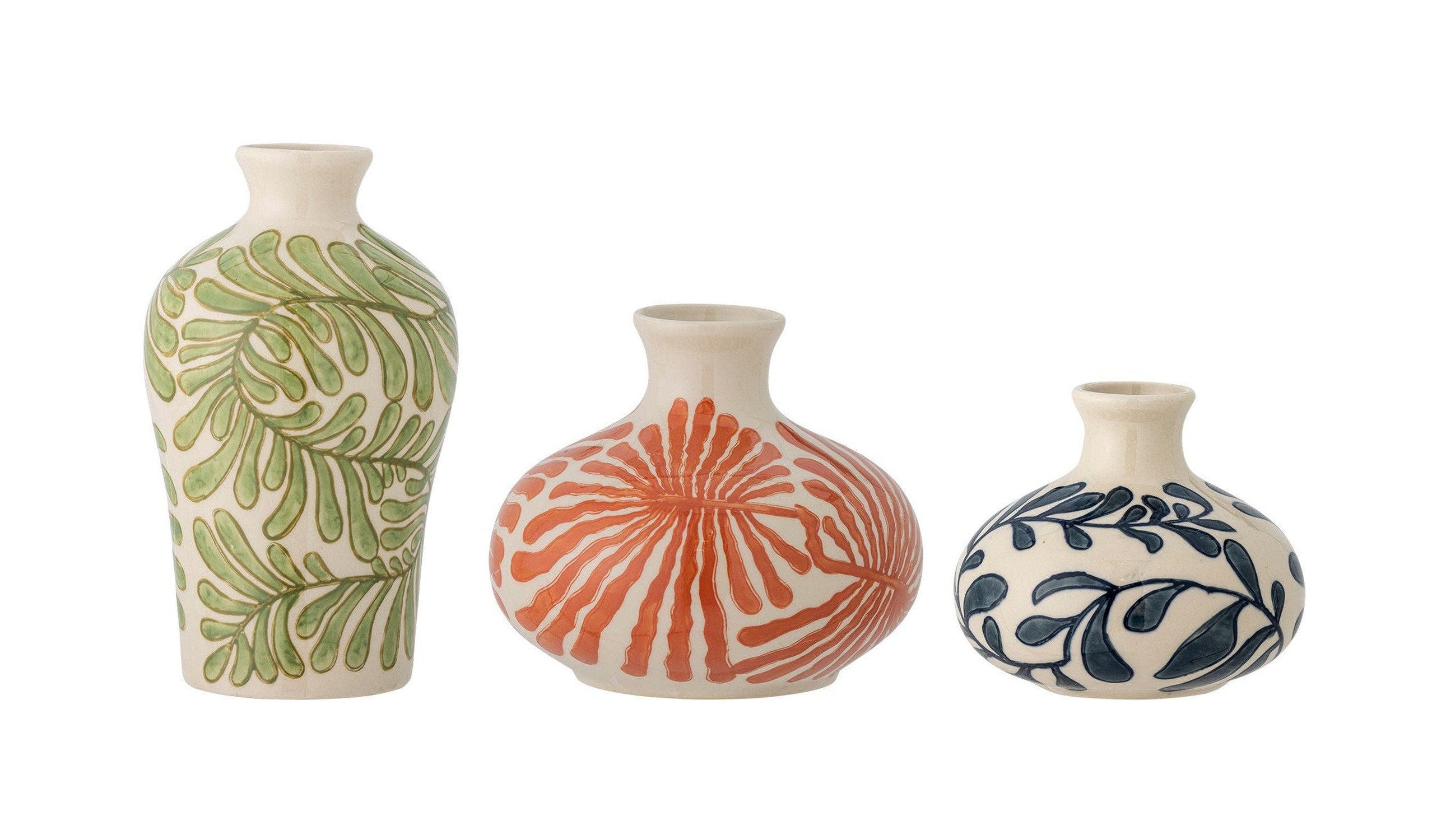 Creative Collection Fauni Vase, Green, Stoneware