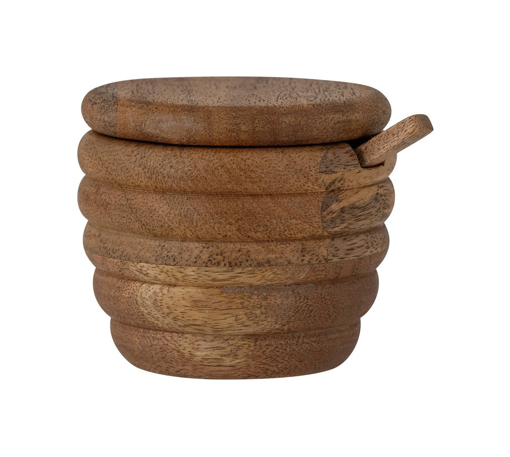 Creative Collection Tilda Salt Jar w/Spoon, Nature, Mango