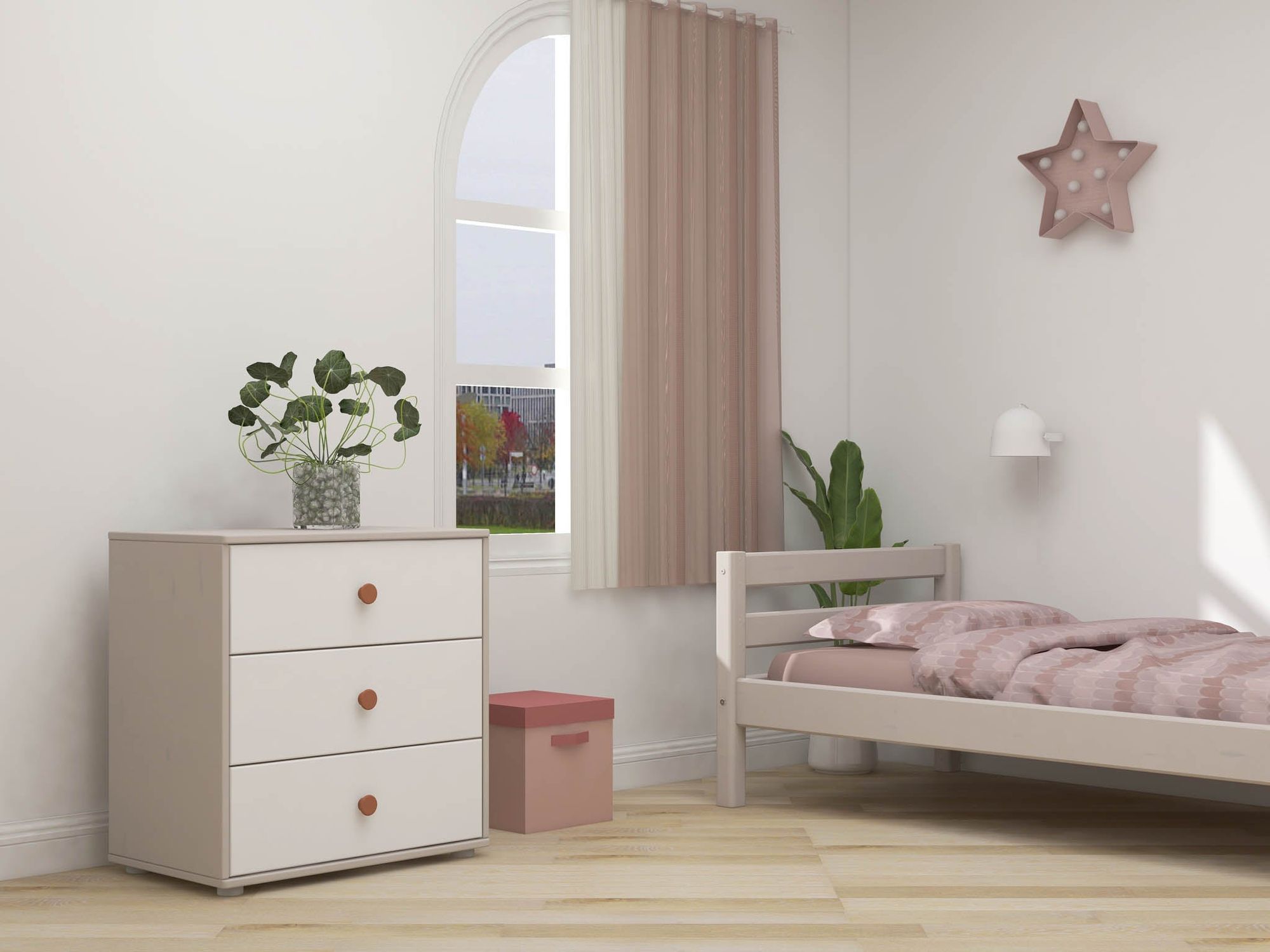 FLEXA Chest with 3 drawers