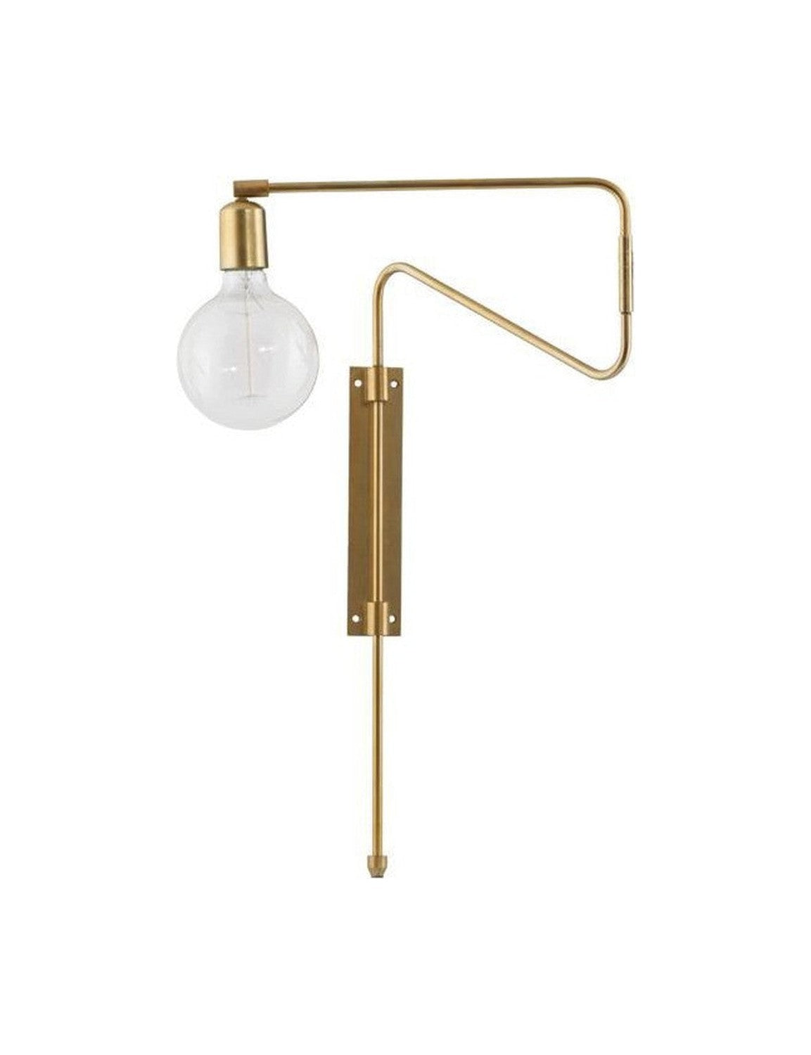 House Doctor Wall lamp, HDSwing, Brass