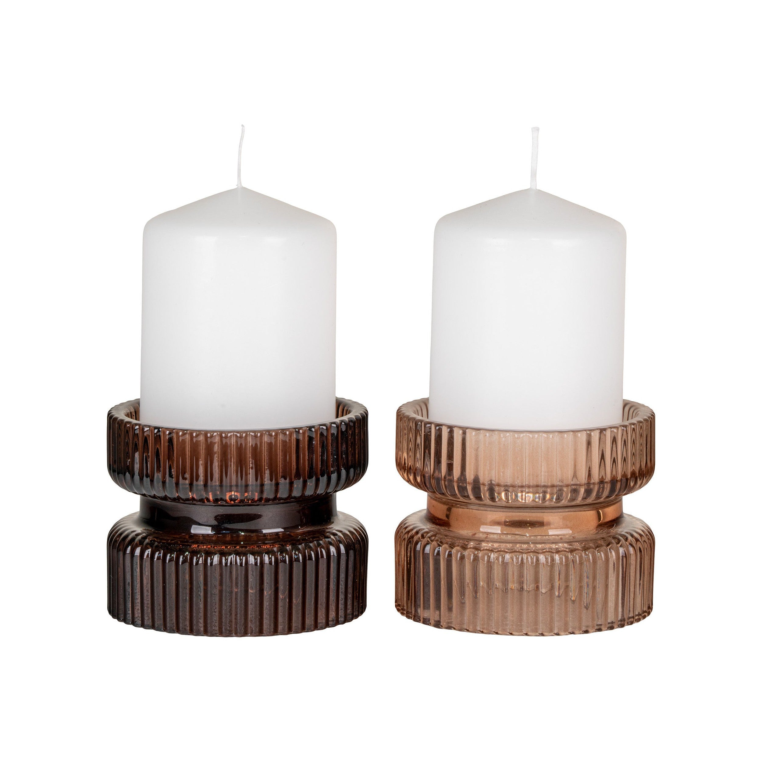 House Nordic Candle Holder, set of 2